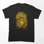 Yellow Typography Metalcore Music Group Shirt