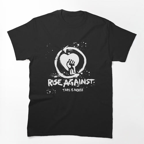 Rise Against This Is Noise Heart Fist Arrow Logo Shirt