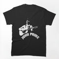 John Prine Singer-songwriter White Designs Shirt