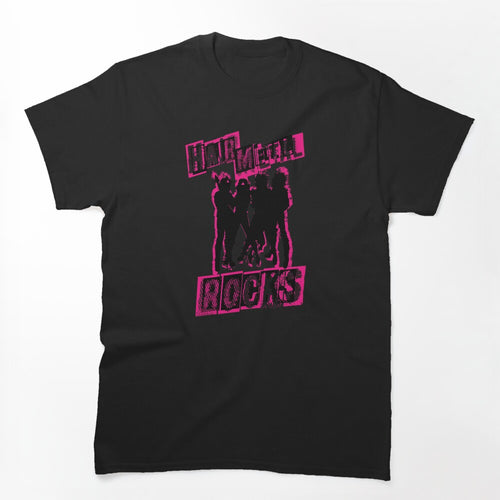 Heavy Metal Hair Metal Rocks Shirt