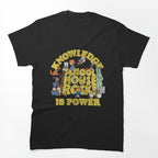 Schoolhouse Rock Knowledge Is Power Logo Group Shirt