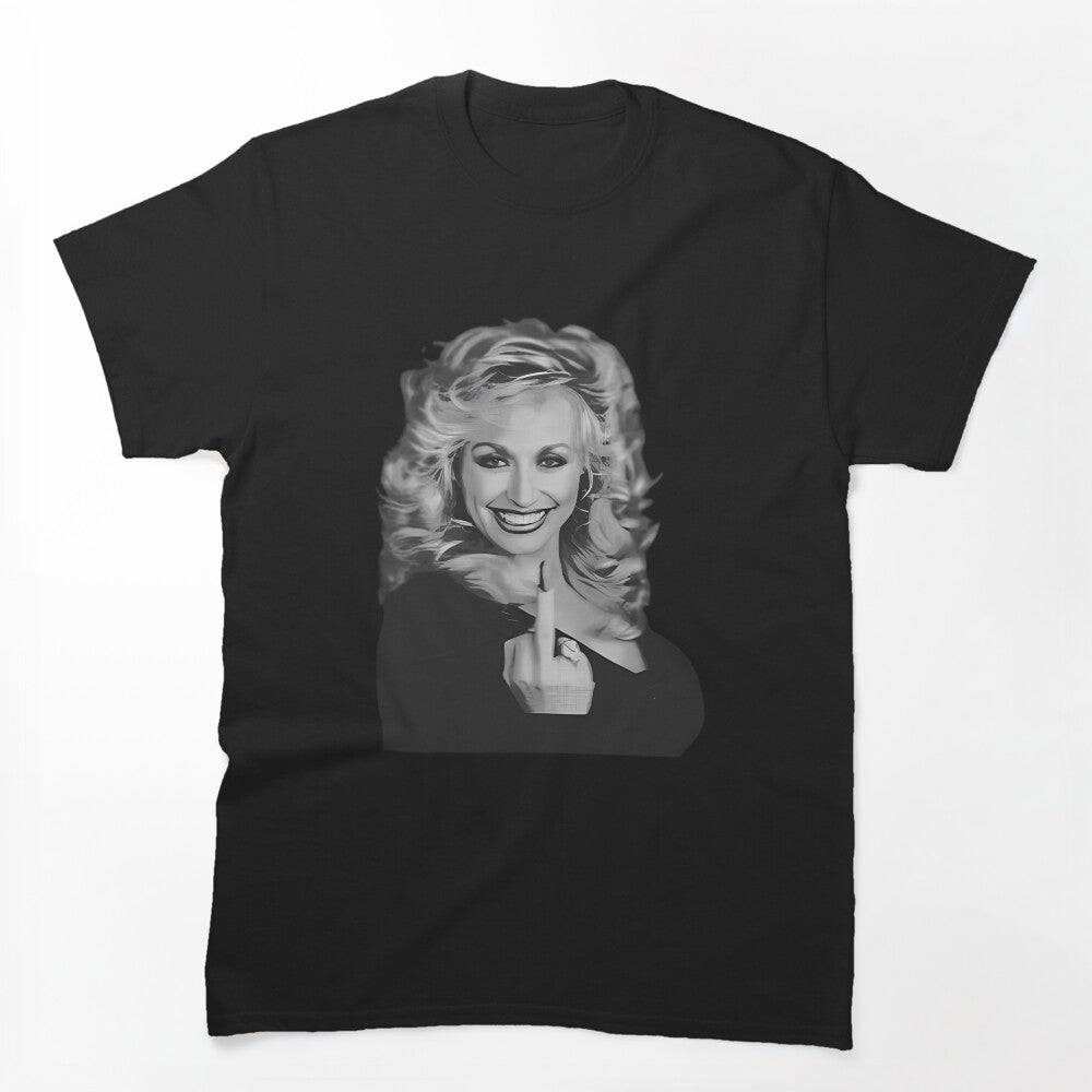 Dolly Parton Middle Finger Country Music Shirt