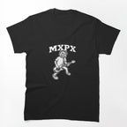 MXPXS Punk Rock Bass Guitar Character Shirt