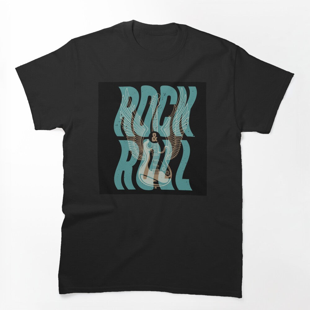 Rock & Roll Graphic Art Shirt