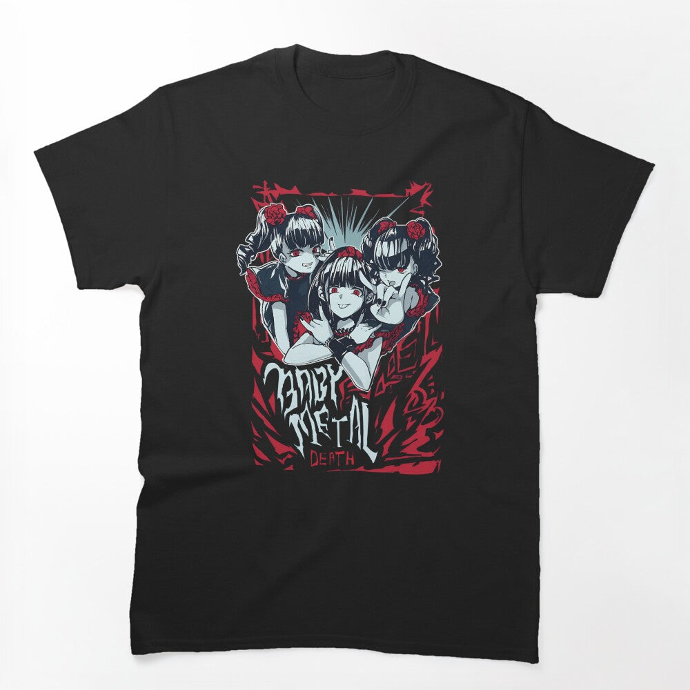 Anime Style Trio Illustration Featuring Shirt