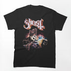 Ghost Band World Domination - Papa Emeritus Artwork - Metal Fan Shirt