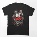 Hip Hop Rebel Typography Bold Chaotic Graphic Text Design Shirt