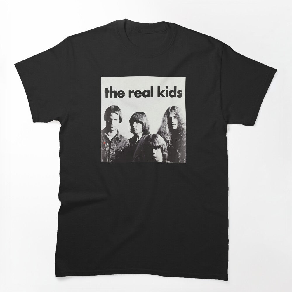The Real Kids Black White The Real Kids Shirt