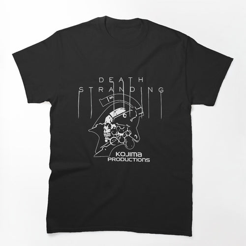 Death Stranding - Logo Text And Kojima Shirt