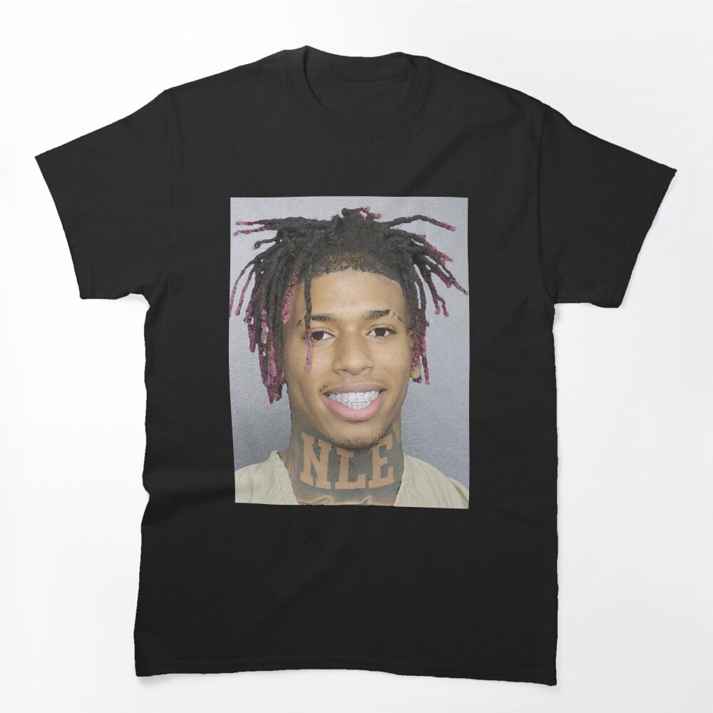 NLE Choppa Mugshot Shirt