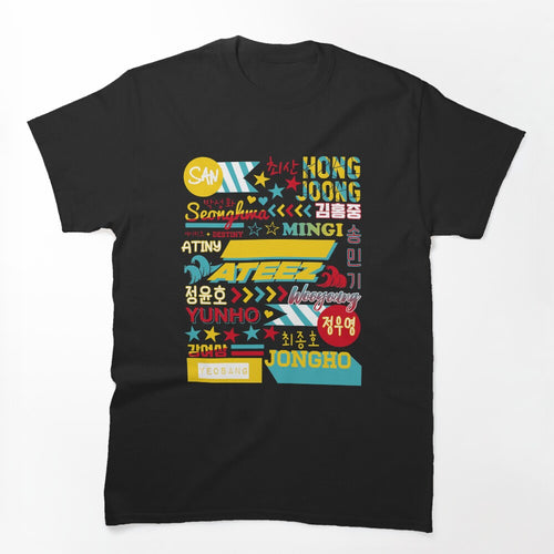 ATEEZ COLLAGE Shirt