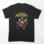 Steel Panther Band Retro 80s Hair Metal Shirt