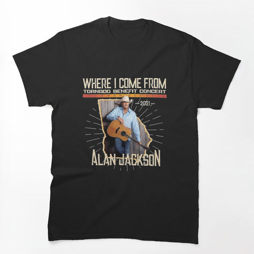 Alan Jackson Its Five Oclock Somwhere Neon Shirt