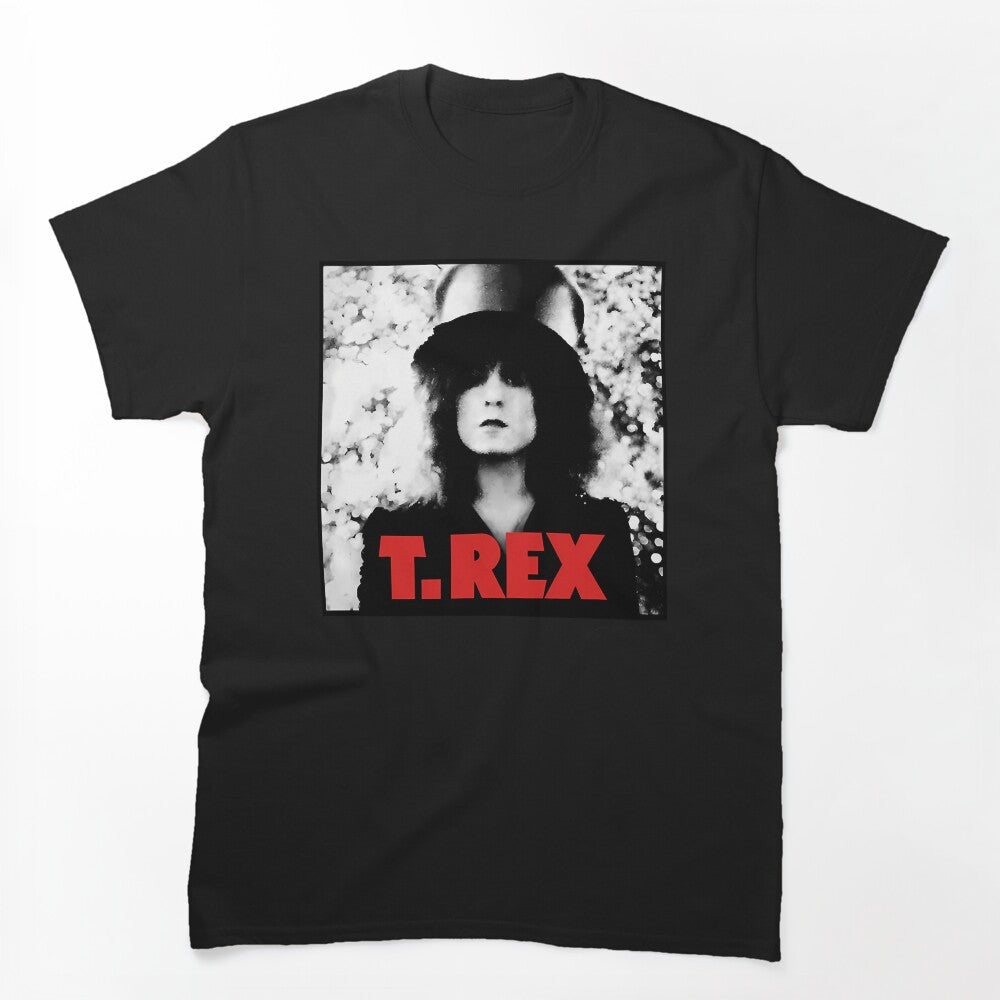 Glam Rock Legend T Rex Marc Bolan Portrait Shirt