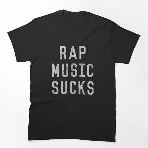 Vintage Rap Music Sucks Shirt
