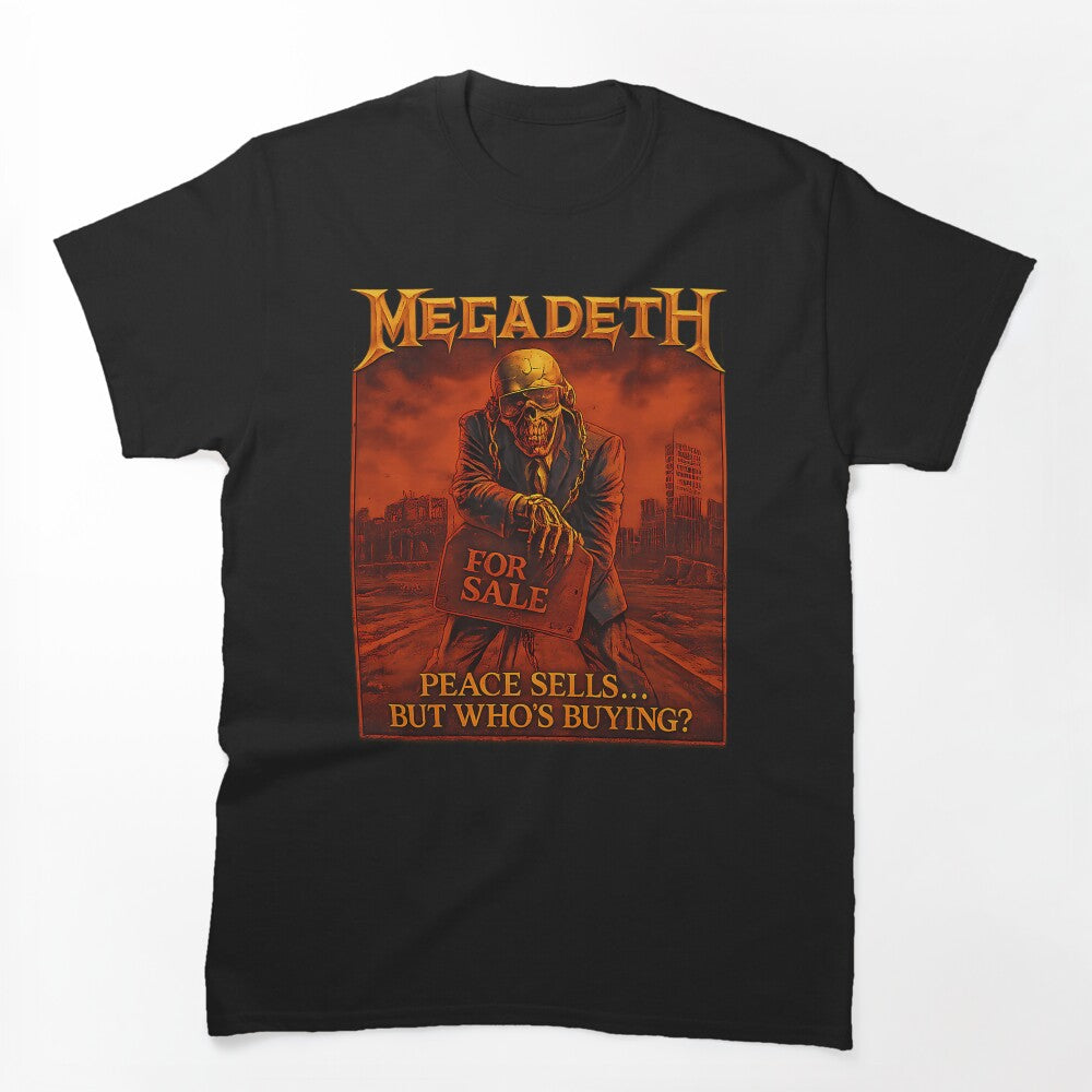 Megadeth Peace Sells But Whos Buying Album Art Shirt
