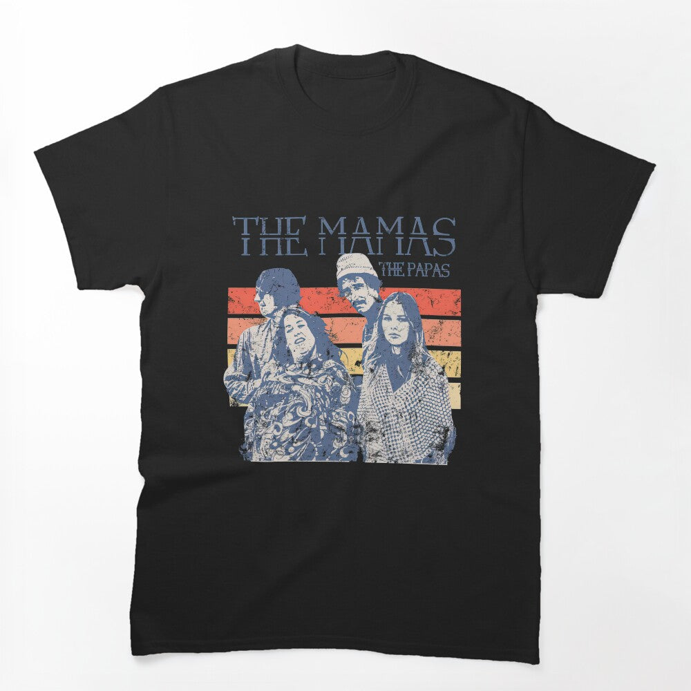 Retro Distressed The Mamas And The Papas Shirt