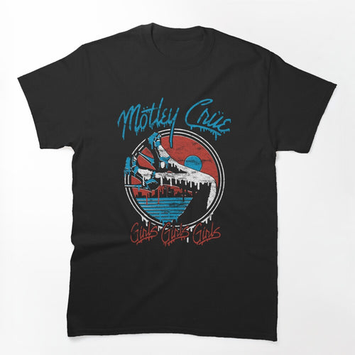Glam Metal Motorcycle Tour Shirt