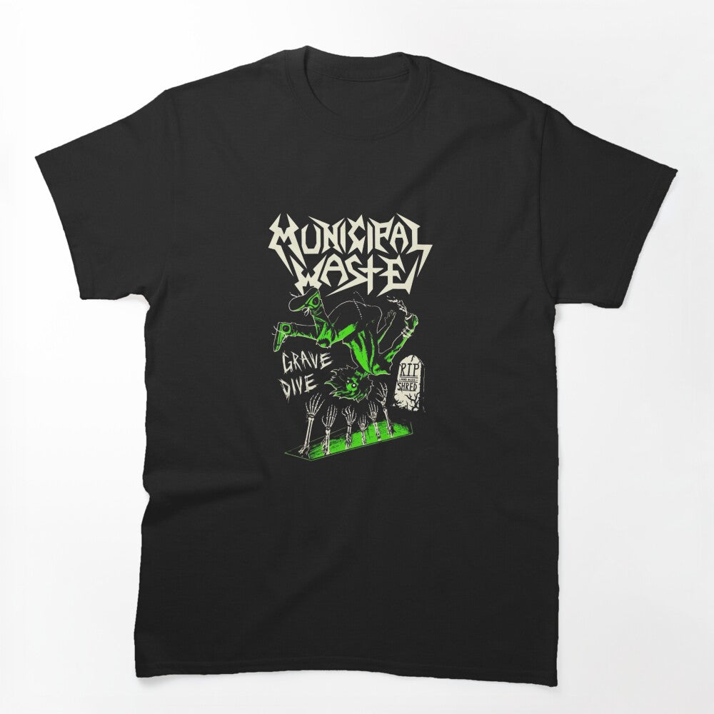 Silhouette Style Crossover Thrash Band Shirt