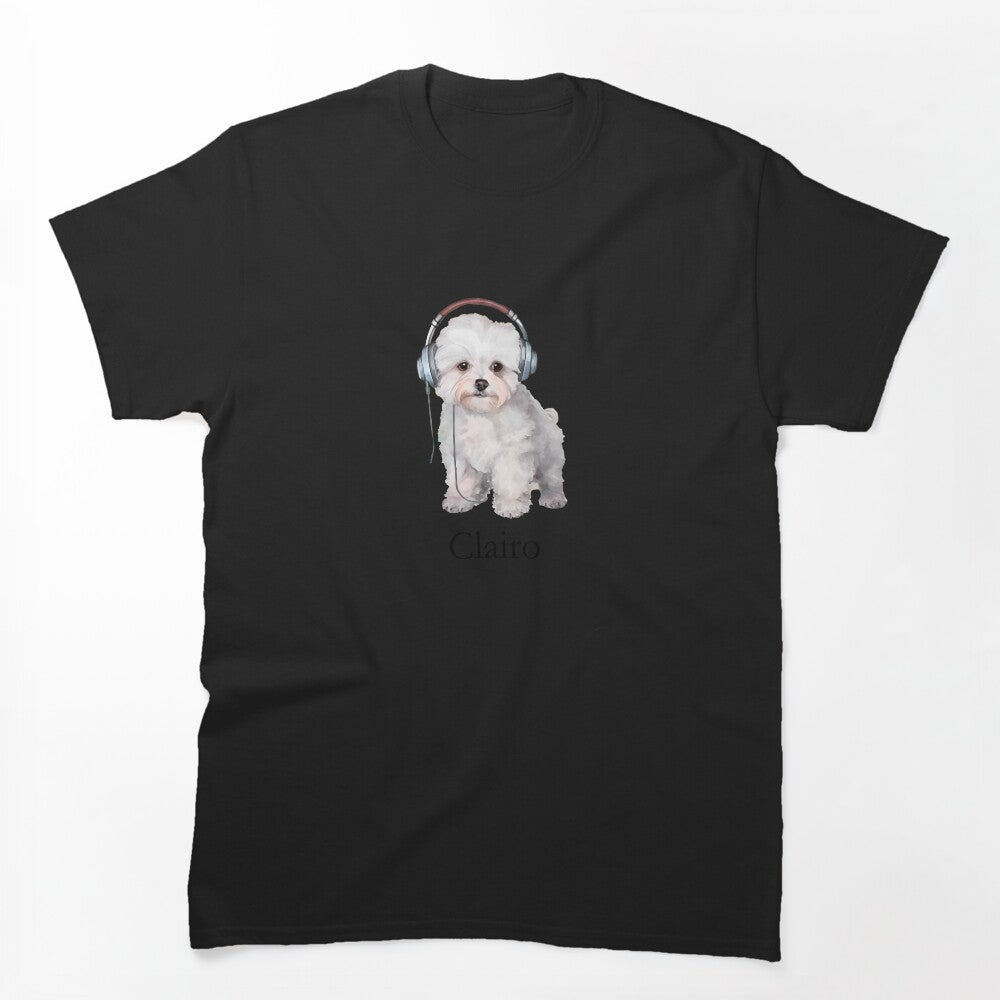 Clairo Inspired Dog Design Shirt
