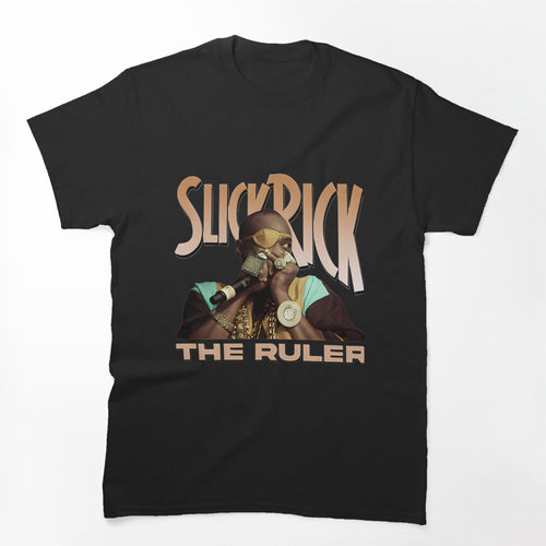 Best Slick Rick The Ruler Inspired Vintage Hip Hop Design Shirt