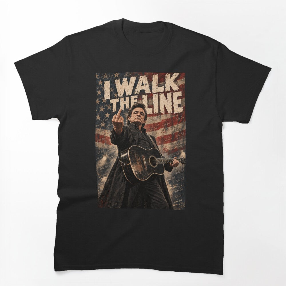 Johnny Cash I Walk The Line Shirt