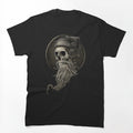 Viking Vintage Skull Beard With Headphone Shirt