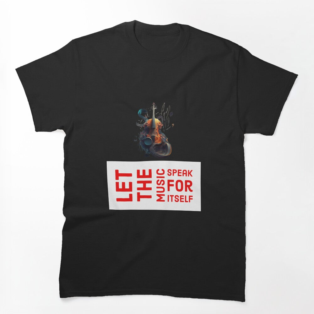 Let The Music Speak For Itself 1 From EgyApe Artists Shirt