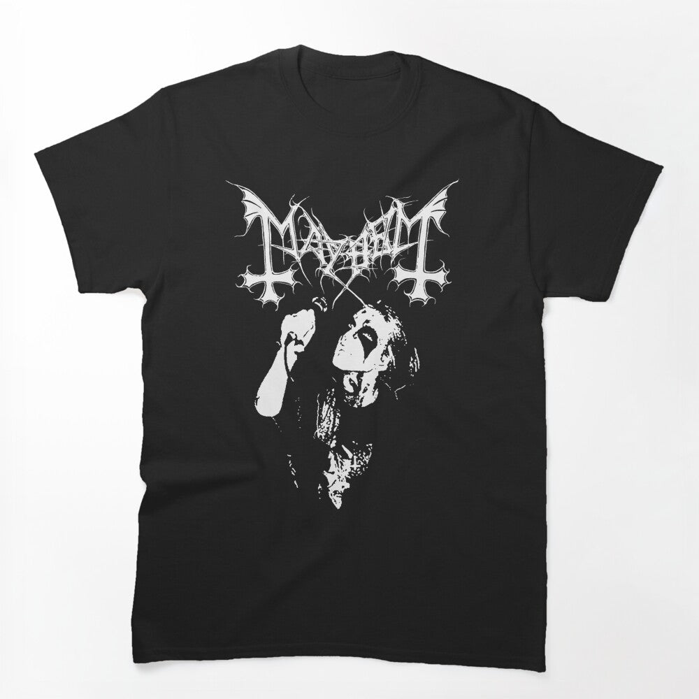 Mayhem Norway Band Original Logo Fanart In Memory Of Per Yngve Ohlin Shirt