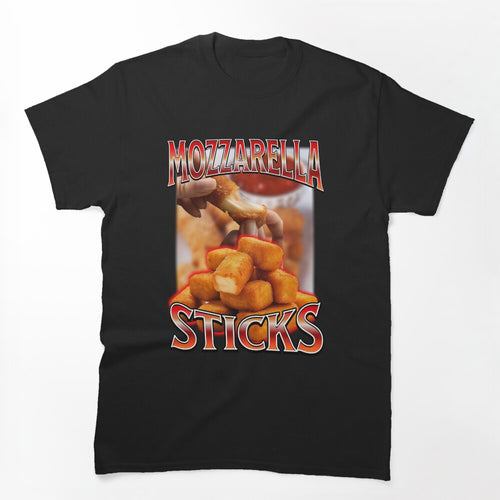 The Mozz Life - Mozzarella Cheese Sticks Vintage 90s Bootleg Style Shirt