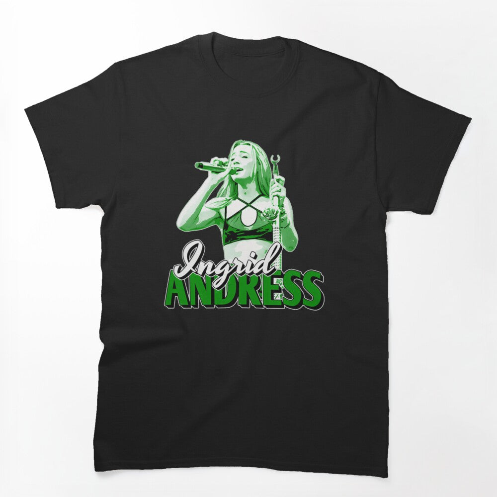 Ingrid Andress Country Singer Green Performance Fan Design Shirt