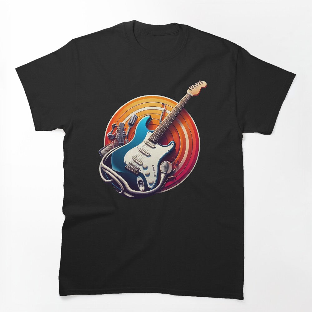 Guitar Music Art D2 Shirt