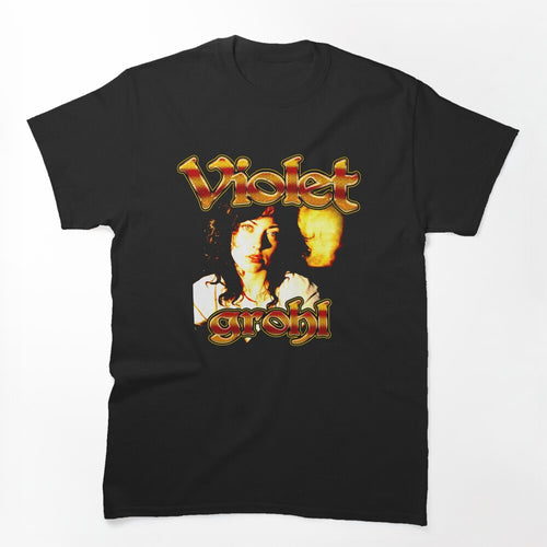 Retro Framed Rock Girl Singer V1 Shirt