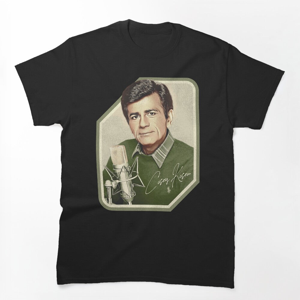 Casey Kasem Radio DJ Top 40 Legend Shirt