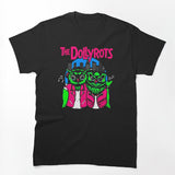 Pink Typography Alternative Rock Owl Shirt