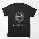 Evanescence Band Logo Thorn Circle Rock Shirt