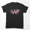 Waylon Jennings American Flag Shirt