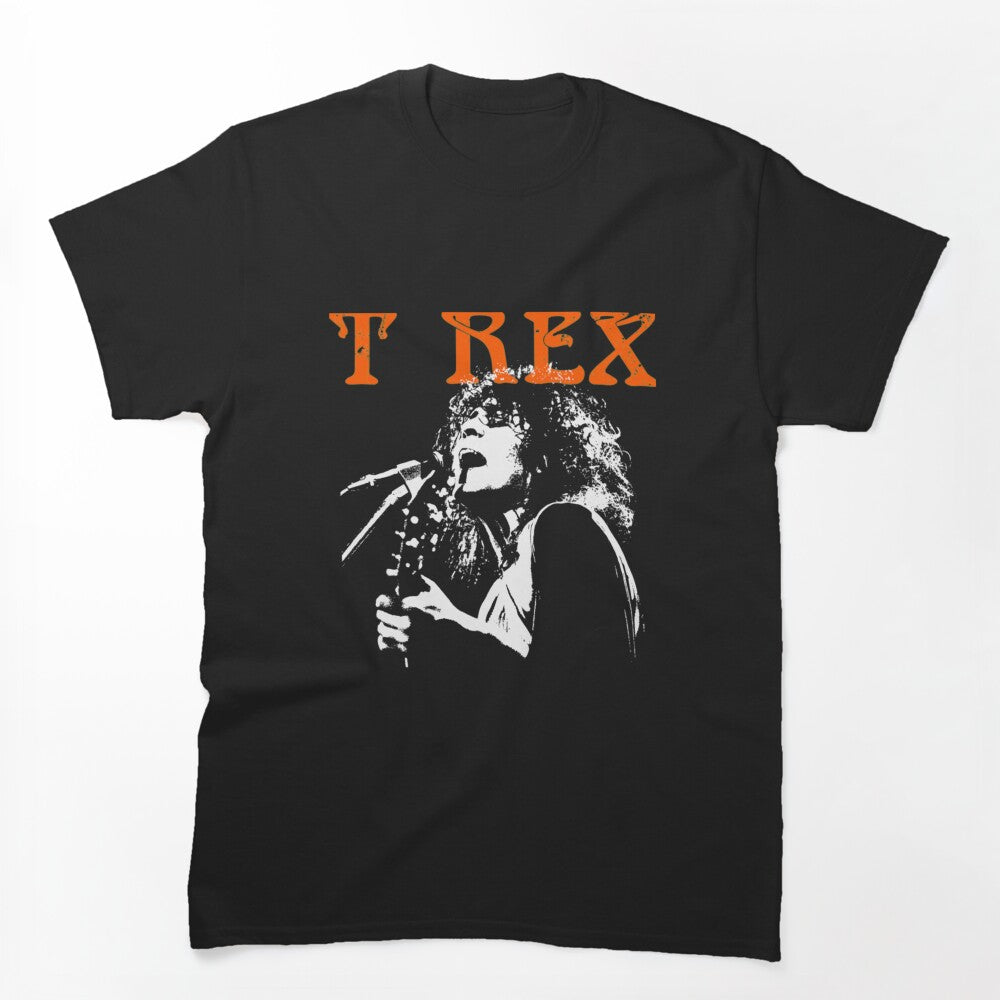 T Rex Marc Bolan Live Portrait Shirt