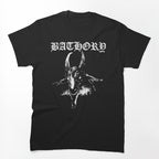 Bathory Band Goat Black Metal Shirt