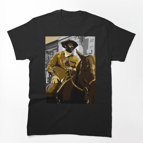 Black Cowboys Yellow Shirt