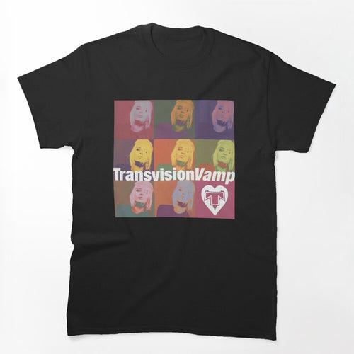 Retro Vintage Transvision Vamp Combed Cotton Fair Wear Approved Shirt