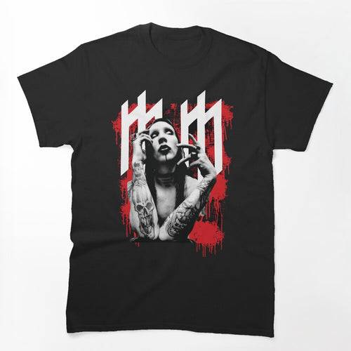 Marilyn Manson Bloody Pervert Shirt