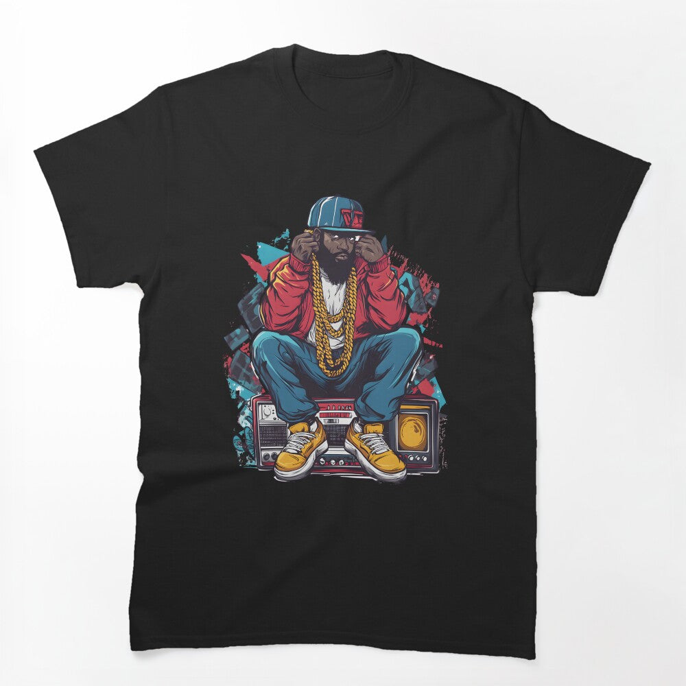 Retro Hip-Hop Aesthetic Shirt