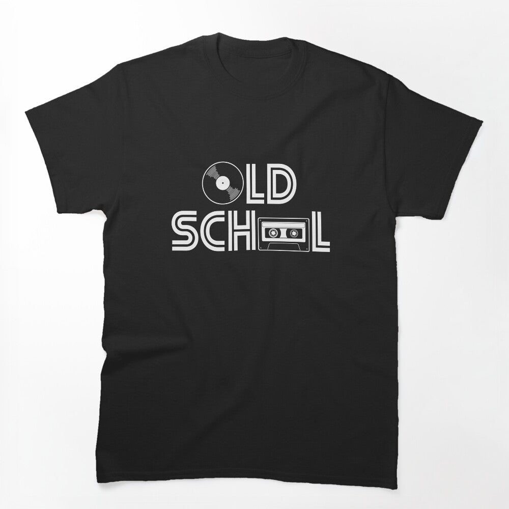 Old School - Vinyl And Cassette Shirt