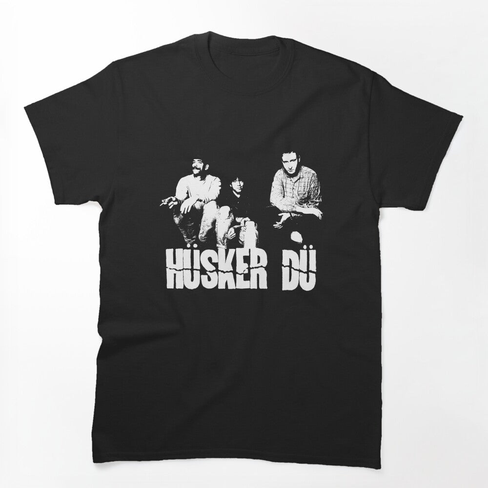 Husker Du - The White Stencil Shirt