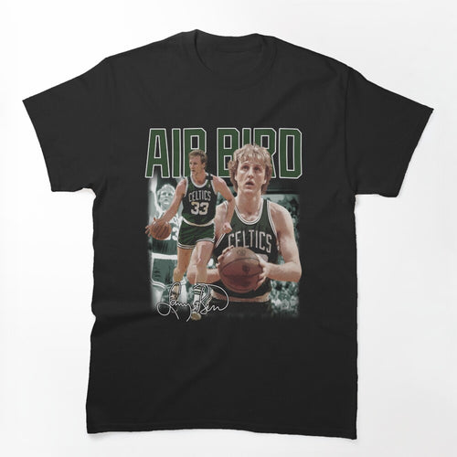 Larry Bird Legend Basketball Air Bird Signature Vintage Retro 80s 90s Shirt