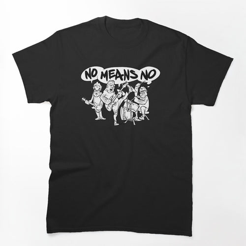 NoMeansNo Cartoon Shirt