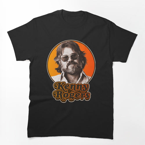 Retro Kenny Rogers Country American Singer Shirt