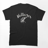 Vultures 1977 - Distressed Aged Rock N Roll Party White Print Shirt