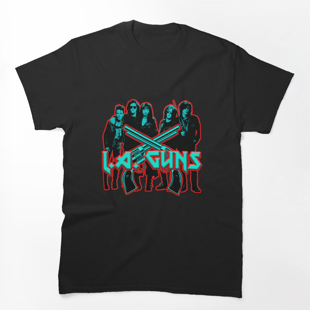 LA 80s Glam Metal Guns Shirt